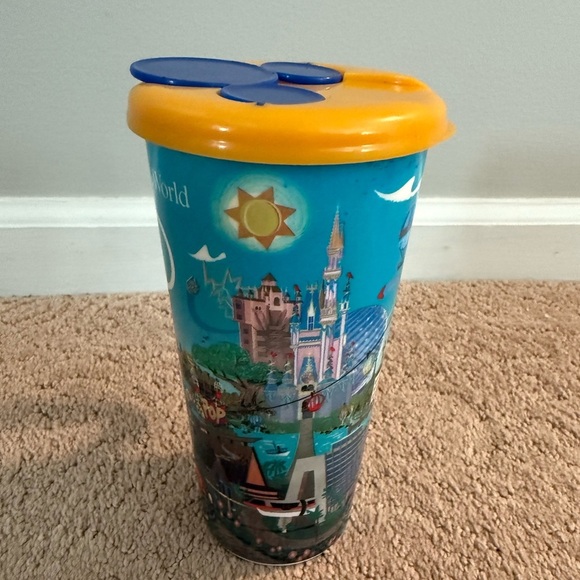 Walt Disney World | Yellow, Red, Blue Collectible Mug Vintage WDW - Picture 2 of 9